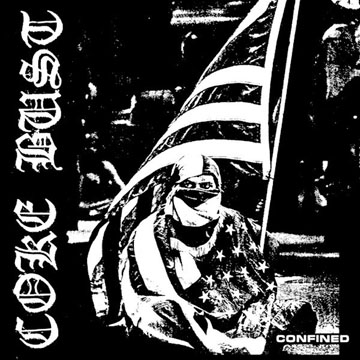 COKE BUST "Confined" 12" Ep (Grave Mistake) Clear Vinyl